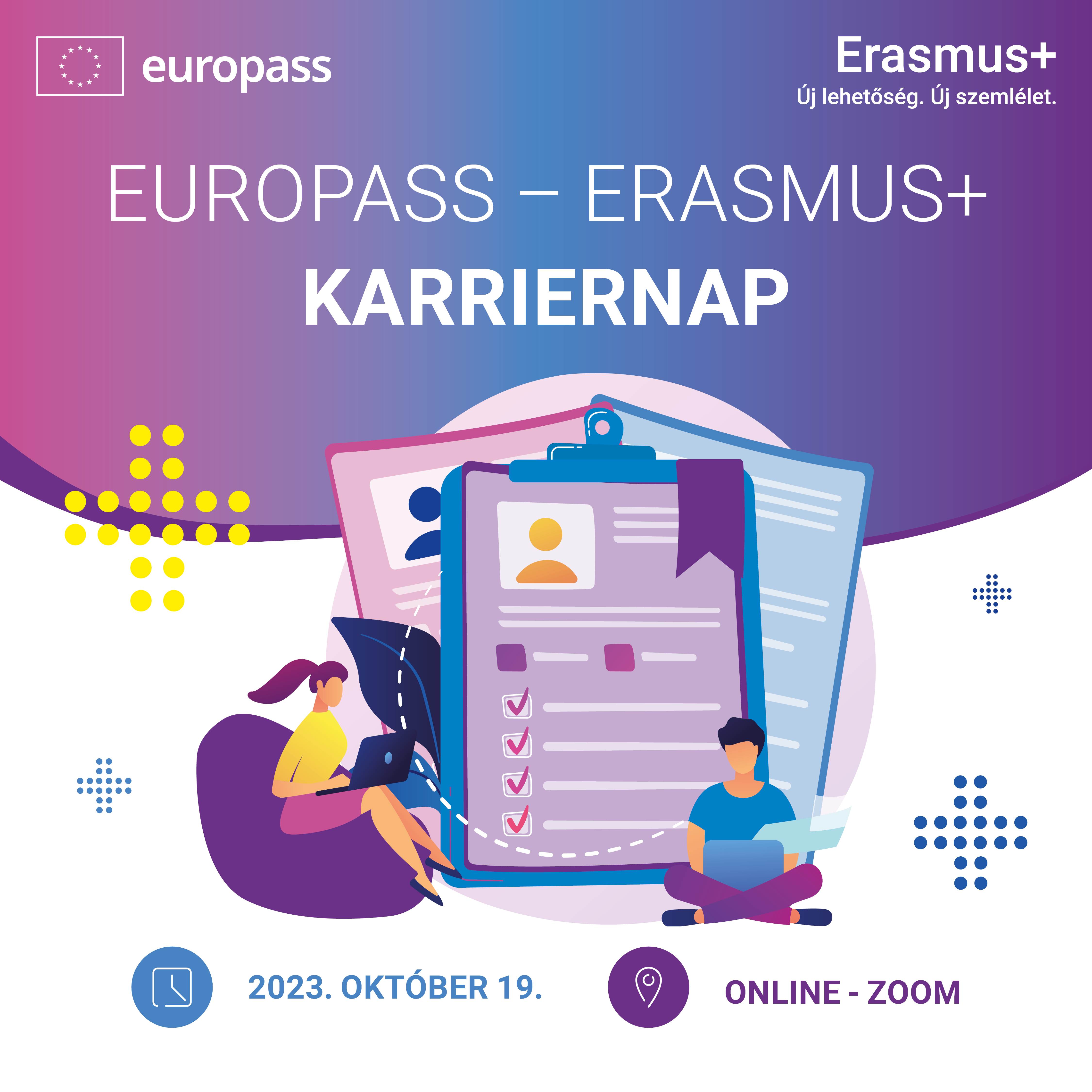 Ilyen volt az őszi Europass-Erasmus+ Karriernap - 2023-10-25