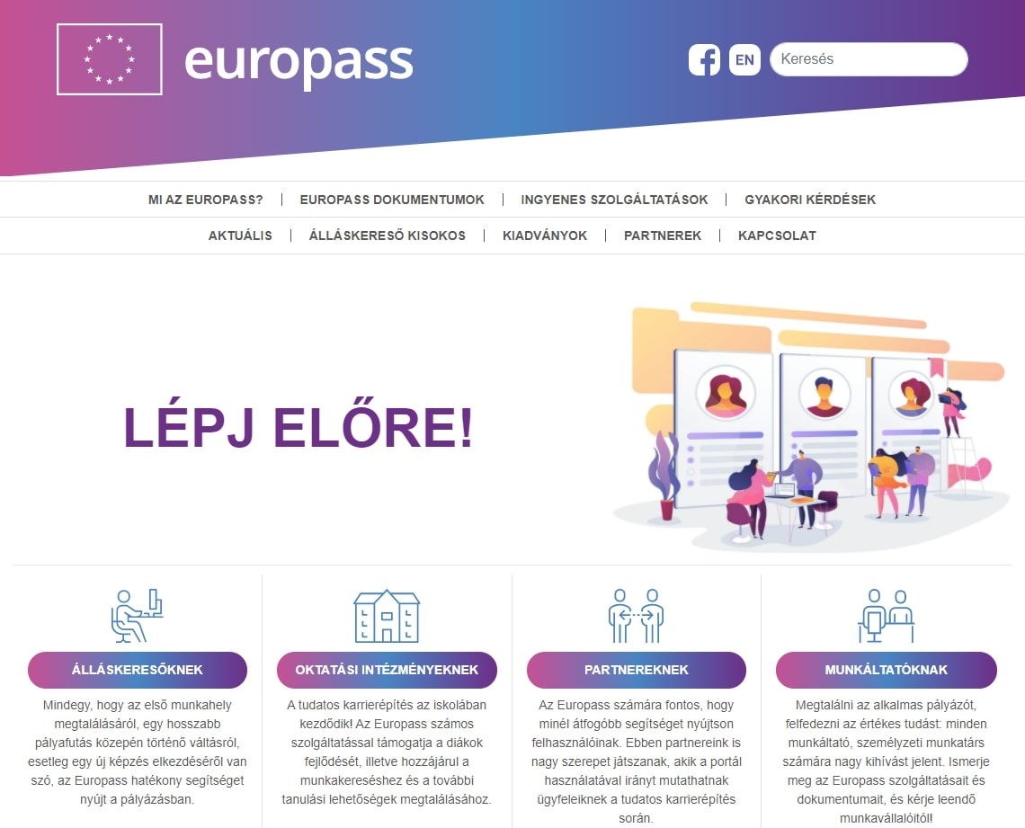 Megújult az Europass Magyarország honlapja - 2020-11-13